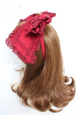 画像2: ALICE and the PIRATES / コロネットリボンカチューシャ  エンジ Y-25-12-05-023-PA-AC-SZ-ZY