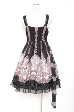 画像2: ALICE and the PIRATES / A/P海賊柄ジャンパースカートセット  黒 Y-25-12-05-132-PA-OP-SZ-ZY