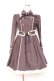 画像1: Angelic Pretty / ブリティッシュカレッジ ワンピース  ブラウン Y-25-12-05-133-AP-OP-SZ-ZY (1)