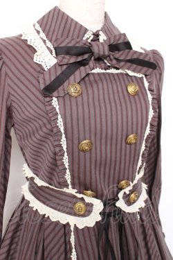 画像4: Angelic Pretty / ブリティッシュカレッジ ワンピース  ブラウン Y-25-12-05-133-AP-OP-SZ-ZY