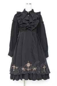 Amavel / Rosary Angelフィッシュテールワンピース  黒 Y-25-12-05-135-CA-OP-SZ-ZY