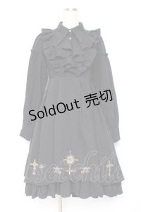 Amavel / Rosary Angelフィッシュテールワンピース  黒 Y-25-12-05-135-CA-OP-SZ-ZY