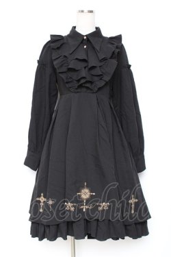 画像1: Amavel / Rosary Angelフィッシュテールワンピース  黒 Y-25-12-05-135-CA-OP-SZ-ZY