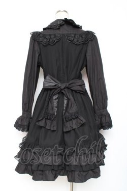 画像2: AND ROMEO / ヨークレースワンピース  黒 Y-25-12-05-137-LO-OP-SZ-ZY