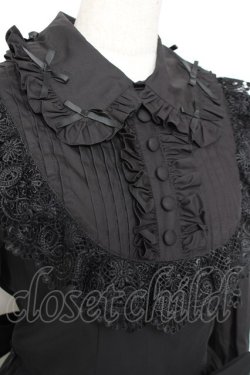 画像4: AND ROMEO / ヨークレースワンピース  黒 Y-25-12-05-137-LO-OP-SZ-ZY