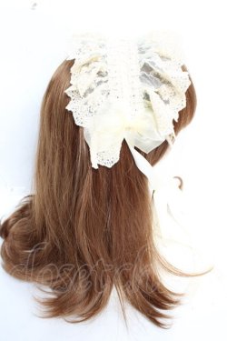 画像3: ATELIER PIERROT / Gothic Lattices Headdress  生成り３ Y-25-12-05-024-EL-AC-SZ-ZY
