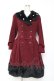 画像1: ALICE and the PIRATES / レディーパールファーコート  ワイン Y-25-12-05-139-PA-CO-SZ-ZY (1)