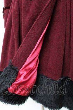 画像5: ALICE and the PIRATES / レディーパールファーコート  ワイン Y-25-12-05-139-PA-CO-SZ-ZY