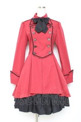 ATELIER BOZ / ケリーディーンジャケットワンピース  ワイン Y-25-12-05-140-EL-OP-SZ-ZY