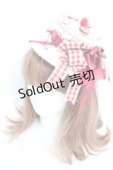 Hoshibako Works / ホイップクリームホールケーキ カクテルハット   Y-25-12-05-025-LO-AC-SZ-ZY