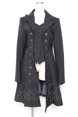 画像1: ATELIER BOZ / ローランドジャケット  黒 Y-25-12-05-141-EL-CO-SZ-ZY