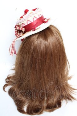 画像3: Hoshibako Works / ホイップクリームホールケーキ カクテルハット   Y-25-12-05-025-LO-AC-SZ-ZY