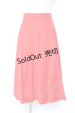 画像1: franche lippee black / プリーツスカート M 赤 Y-25-12-05-145-LO-SK-SZ-ZY