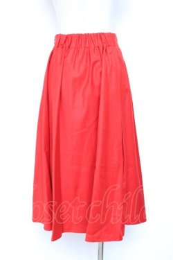 画像2: franche lippee black / プリーツスカート M 赤 Y-25-12-05-145-LO-SK-SZ-ZY