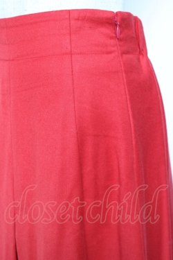 画像3: franche lippee black / プリーツスカート M 赤 Y-25-12-05-145-LO-SK-SZ-ZY