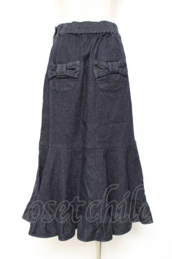 画像2: Franche Lippee / デニムマーメイドスカート  インディゴ Y-25-12-05-147-LO-SK-SZ-ZY