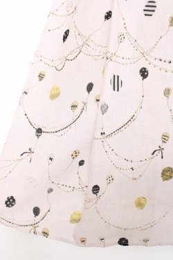 画像3: Franche Lippee / 風船柄タックスカート M ベージュ Y-25-12-05-149-LO-SK-SZ-ZY