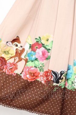 画像3: axes femme POETIQUE / ディズニー バンビ/スカート M ブラウン Y-25-12-05-150-AX-SK-SZ-ZY