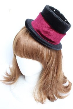 画像1: tale bringer / キルティングクリップハット  黒 Y-25-12-05-026-LO-AC-SZ-ZY