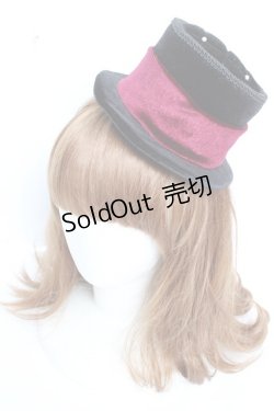 画像1: tale bringer / キルティングクリップハット  黒 Y-25-12-05-026-LO-AC-SZ-ZY