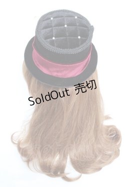 画像2: tale bringer / キルティングクリップハット  黒 Y-25-12-05-026-LO-AC-SZ-ZY