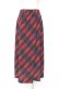 画像2: Franche Lippee / タータンチェック×パールチェーンptスカート M 赤 Y-25-12-05-154-LO-SK-SZ-ZY (2)