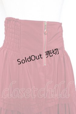 画像3: axes femme POETIQUE / ハイウエストティアードスカート  赤 Y-25-12-05-158-AX-SK-SZ-ZI