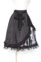 Lumiebre / カテドラルローズスカート  黒 Y-25-12-05-161-LO-CO-SZ-ZY