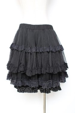 画像5: Ozz oneste / ボリュームリバーシブルスカート  黒 Y-25-12-05-165-OO-SK-SZ-ZY