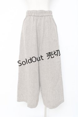 画像3: axes femme / ツイードワイドパンツ  ブラウン Y-25-12-05-169-AX-PA-SZ-ZI