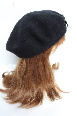 画像4: m petit by misako / AMミニリボンバスクベレー  ワイン Y-25-12-05-028-LO-AC-SZ-ZY