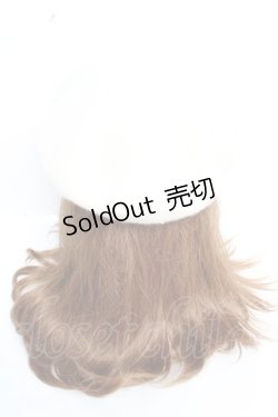 画像3: m petit by misako / AMミニリボンバスクベレー  生成り Y-25-12-05-029-LO-AC-SZ-ZY