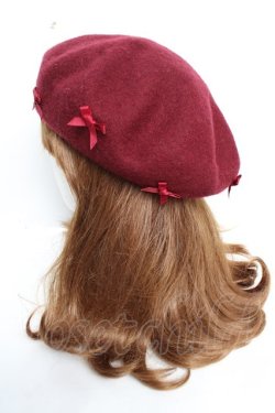 画像2: m petit by misako / サンリオキャラクターズコラボベレー  ワイン Y-25-12-05-030-LO-AC-SZ-ZY