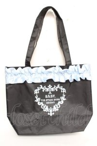 BABY, THE STARS SHINE BRIGHT / ビックトートバック  黒 Y-25-12-05-036-BA-BG-SZ-ZY