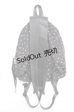 画像2: PINK HOUSE / 水玉リボンリュック  黒 Y-25-12-05-038-LO-BG-SZ-ZY