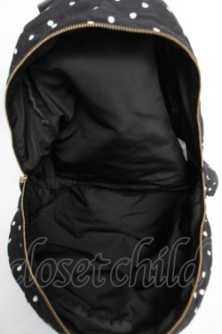 画像3: PINK HOUSE / 水玉リボンリュック  黒 Y-25-12-05-038-LO-BG-SZ-ZY