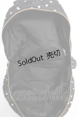 画像3: PINK HOUSE / 水玉リボンリュック  黒 Y-25-12-05-038-LO-BG-SZ-ZY