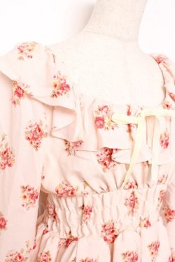 画像4: LIZ LISA / 花柄チェックワンピース 0 ピンク Y-25-12-08-022-LO-OP-SZ-ZY