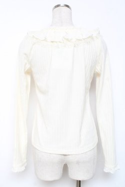 画像2: LIZ LISA / レース使いテレコトップス 0 生成り Y-25-12-08-025-LO-TO-SZ-ZY