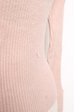 画像5: LIZ LISA / 袖レース付きリブニット 0 ピンク Y-25-12-08-026-LO-TO-SZ-ZY