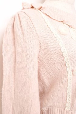 画像6: LIZ LISA / レース×フラワーモチーフニットカーディガン 0 ピンク Y-25-12-08-028-LO-TO-SZ-ZY