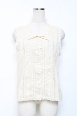 INGEBORG / ピンタックノースリブラウス  キナリ Y-25-12-08-005-LO-BL-SZ-ZY