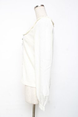 画像2: LIZ LISA / リボンブラウス 0 アイボリー Y-25-12-08-031-LO-TO-SZ-ZY