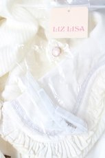 画像6: LIZ LISA / リボンブラウス 0 アイボリー Y-25-12-08-031-LO-TO-SZ-ZT251 (6)