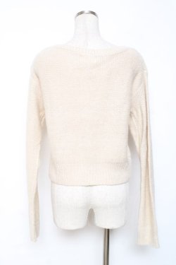 画像2: LIZ LISA / Vネックニットカーディガン 0 ベージュ Y-25-12-08-034-LO-TO-SZ-ZY