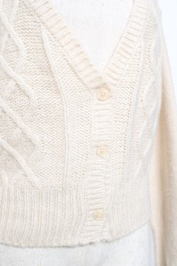 画像3: LIZ LISA / Vネックニットカーディガン 0 ベージュ Y-25-12-08-034-LO-TO-SZ-ZY