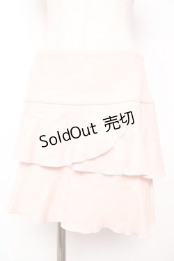 画像1: LIZ LISA / ウールフリルスカート 9 ピンク Y-25-12-08-040-LO-SK-SZ-ZT031