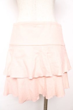 画像2: LIZ LISA / ウールフリルスカート 9 ピンク Y-25-12-08-040-LO-SK-SZ-ZY
