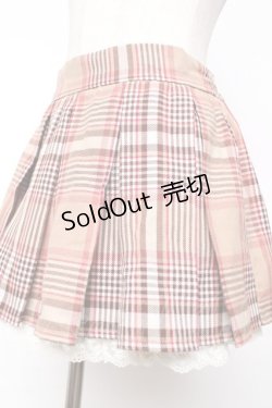 画像3: LIZ LISA / チェック柄プリーツミニスカート 0 キャメル Y-25-12-08-041-LO-PA-SZ-ZY