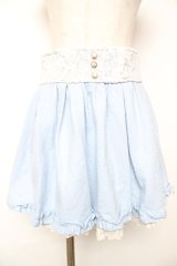 LIZ LISA / 起毛スカート 0 サックス Y-25-12-08-042-LO-SK-SZ-ZY